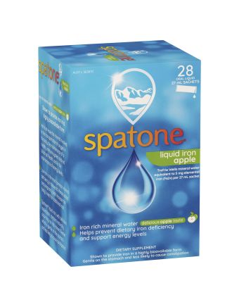 Spatone Liquid Iron Supplement Apple 28 Sachets
