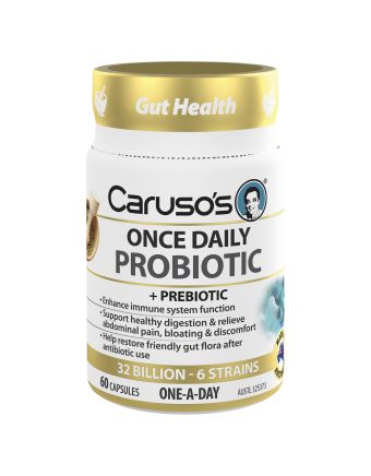 Caruso's Natural Health Probiotic - Once Daily 60 Capsules
