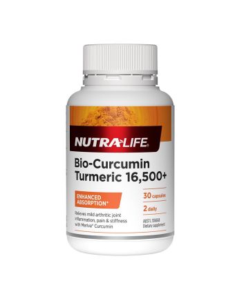 Nutra-Life Bio-Curcumin Turmeric 16,500+ 30 Capsules