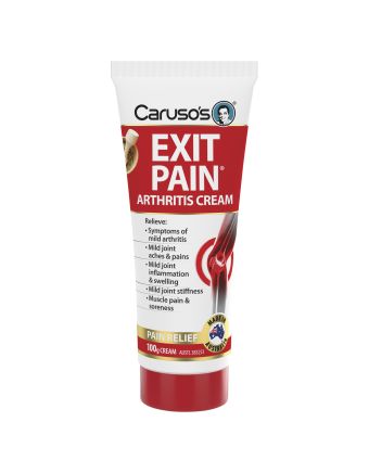 Caruso's Natural Health Exit Pain Arthritis Cream 100g