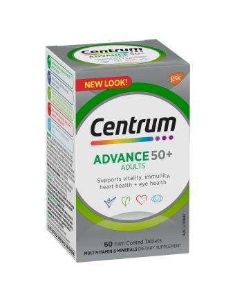 Centrum Advance 50+ For Adults 60 Tablets