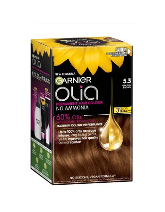 Garnier Olia 5.3 Golden Brown No Ammonia Permanent Hair Colour