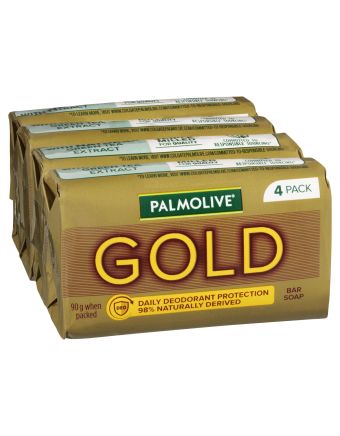 Palmolive Gold Soap 90g - 4 Pack