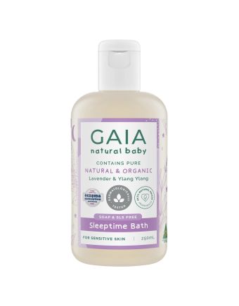 Gaia Natural Baby Sleeptime Bath Wash 250mL