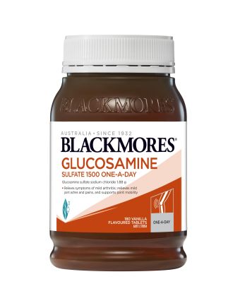 Blackmores Glucosamine Sulfate 1500mg One-a-Day 180 Tablets 