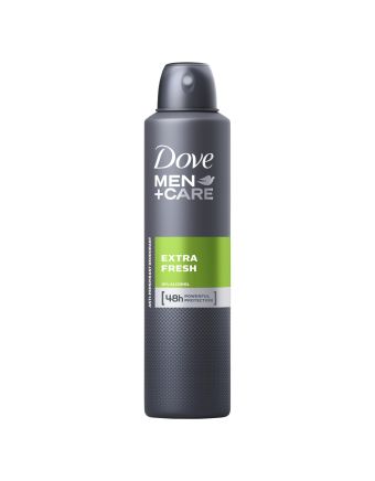 Dove Men Antiperspirant Aerosol Deodorant Extra Fresh 254mL