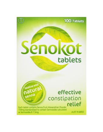 Senokot Tablets 100 Pack
