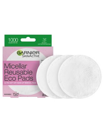 Garnier Micellar Reusable Eco Pads 3PK