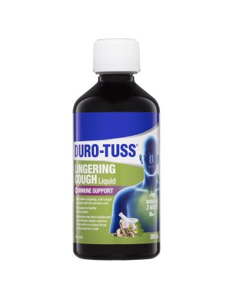 DURO-TUSS Lingering Cough + Immune Support 350ml