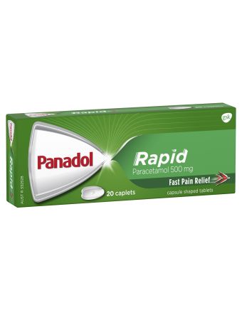 Panadol Rapid 500mg 20 Caplets