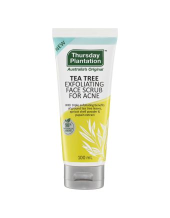 Thursday Plantation Tea Tree Exfoliating Acne Face Scrub 100ml