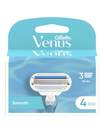 Gillette Venus Smooth Blade Refills 4 Pack