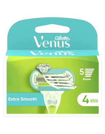 Gillette Venus Extra Smooth Sensitive Razor Blades 4 Pack