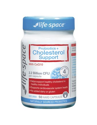 Life-Space Probiotic + Cholesterol Support 50 Caps