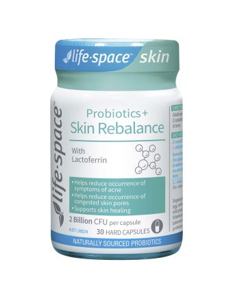Life-Space Probiotic + Skin Rebalance 30 Caps