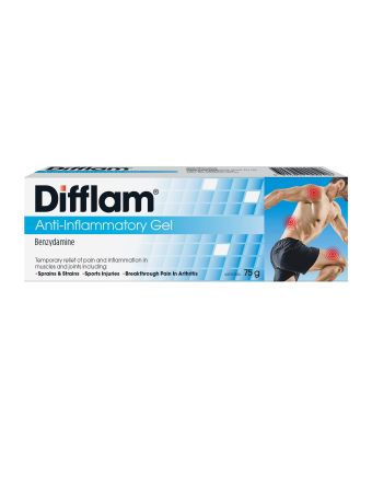 Difflam Anti-Inflammatory Gel 3% 75g