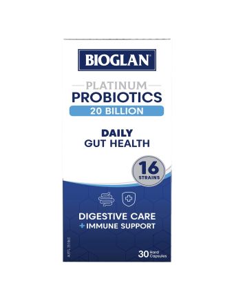 Bioglan Platinum Probiotic 20 Billion 30 Capsules