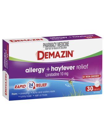 Demazin Allergy + Hayfever Relief 30 Tablets