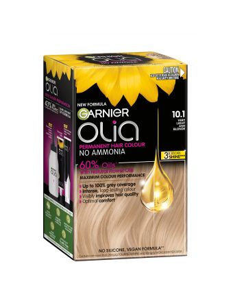 Garnier Olia 10.1 Very Light Ash Blonde No Ammonia Permanent Hair Colour