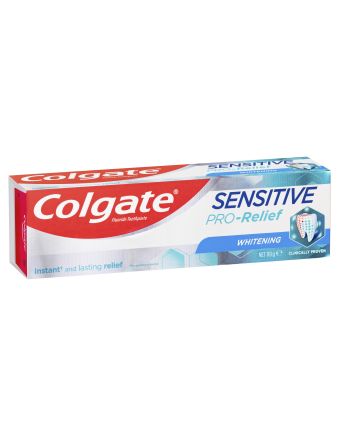 Colgate Sensitive Pro-Relief Whitening Toothpaste 110g