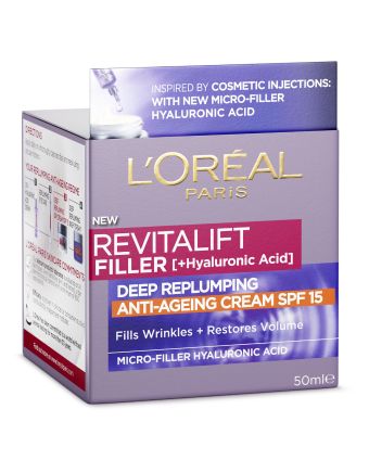 L'Oreal Revitalift Filler Hyaluronic Acid Day SPF15 Cream 50mL
