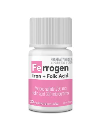 Ferrogen Iron and Folic Acid MR 30 Tablets