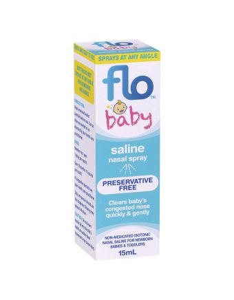 FLO Baby Saline Spray 15mL