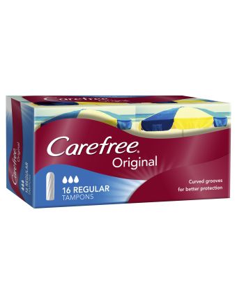 Carefree Original Regular Tampons 20 Pack