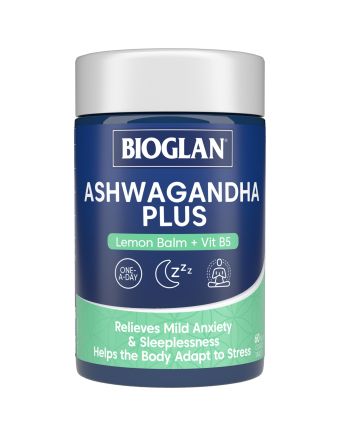 Bioglan Ashwagandha Plus Tablets 60