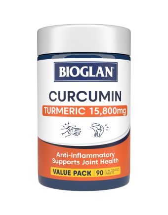 Bioglan Curcumin Turmeric 15,800mg Value Pack 90s