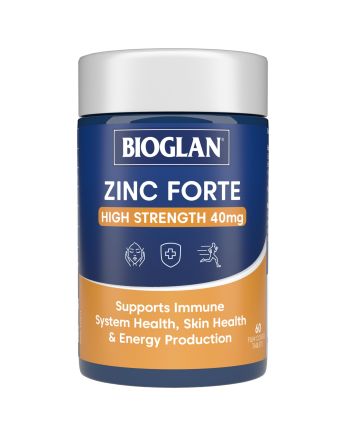 Zinc Forte High Strength 40mg Tablets 60