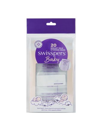 Swisspers Breast Milk Storage Bags 20 Pack