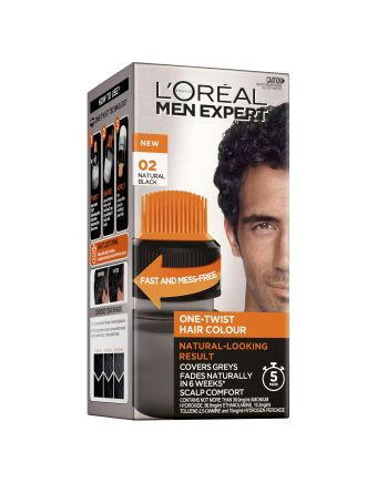 L'Oreal Men Expert Semi Permanent Hair Colour 02 Natural Black