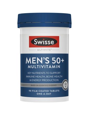 Swisse Ultivite Men's 50 + Multivitamin 90 Tablets