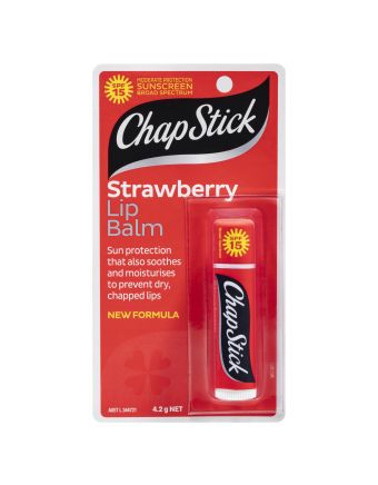 Chapstick Strawberry Lip Balm SPF15 4.2g