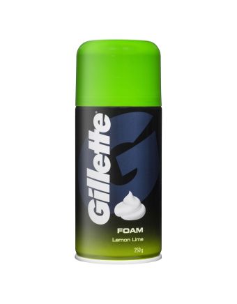 Gillette Shaving Foam Lemon Lime 250g