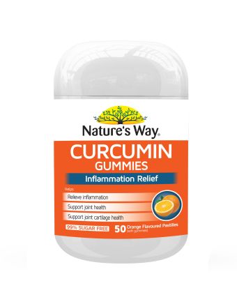 Nature's Way Curcumin Turmeric Gummies 50 Pastilles