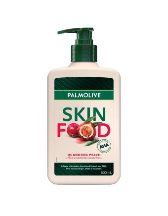 Palmolive Skin Food Quandong Peach Hand Wash 500ml