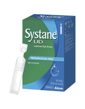 Systane Lubricant Eye Drops 0.8 mL x 30 Vials