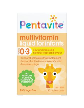Pentavite Multivitamin Liquid For Infants 30ml
