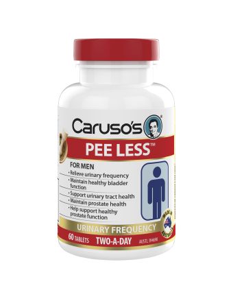 Caruso's Pee Less For Men 60 Tablets