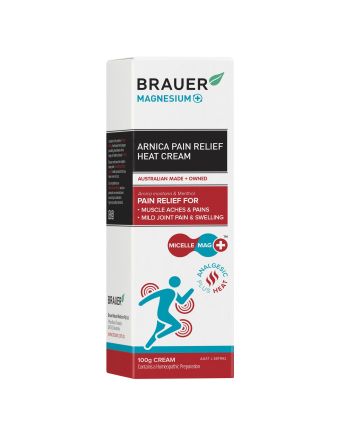Brauer Magnesium+ Arnica Pain Relief Cream 100g