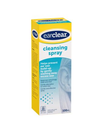 EarClear Cleansing Spray 100mL – Prevents Ear Wax Build-up & Keeps Ears Clean