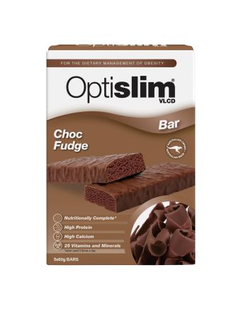 OptiSlim VLCD Bar Choc Fudge 5 Pack