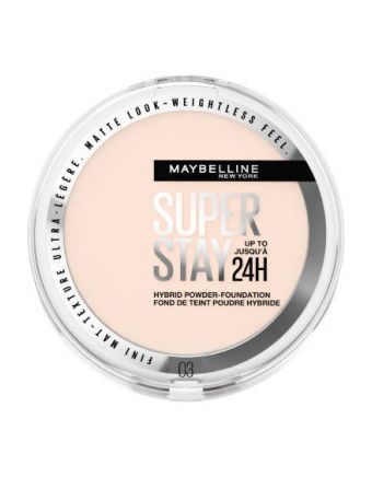 Maybelline Superstay 24H Hybrid Powder Foundation 03 True Ivory