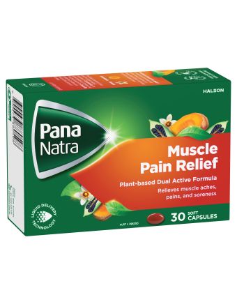 PanaNatra Muscle & Pain Relief 30 Capsules