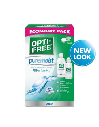 Opti Free PureMoist Contact Solution Economy Pack