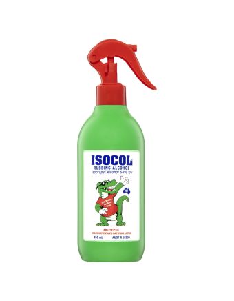 Isocol Rubbing Alcohol Antiseptic Spray 450mL