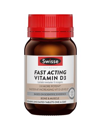 Swisse Ultiboost Fast Acting Vitamin D3 90 Tablets