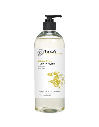 Bosisto's Kakadu Plum & Lemon Myrtle Body Wash 1L